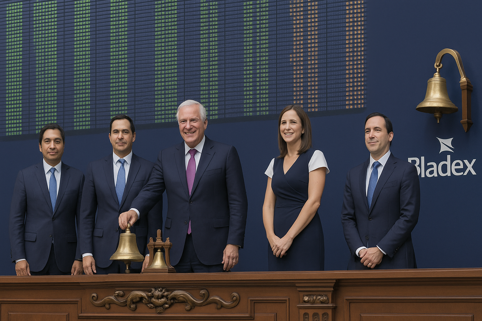 Bladex debuta en la Bolsa de Santiago